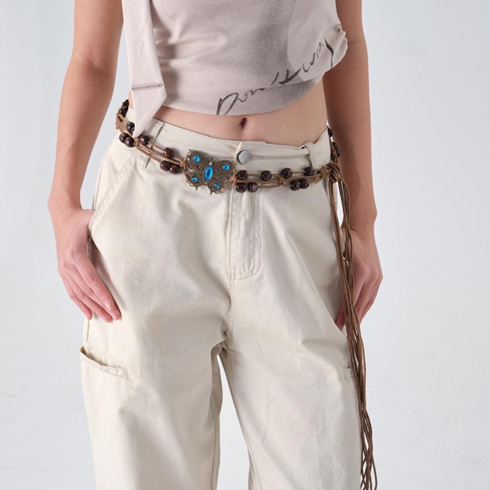 Ethnic Fashion Show - 2025 NIEUWE Boheemse geweven tailletouwriem Retro