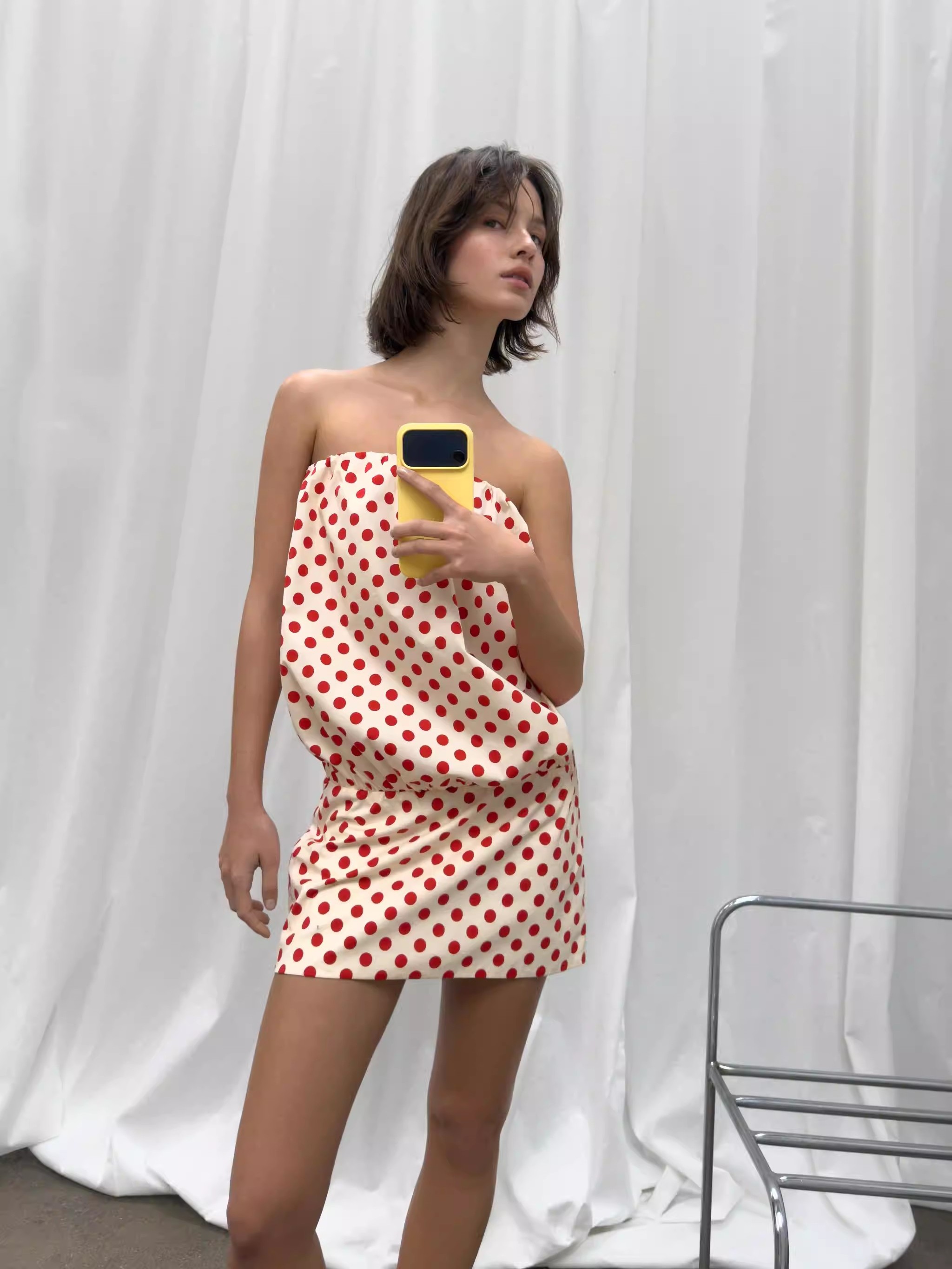 New Ethnic Fashion - Zomer nieuwe collectie sexy rechte kraag