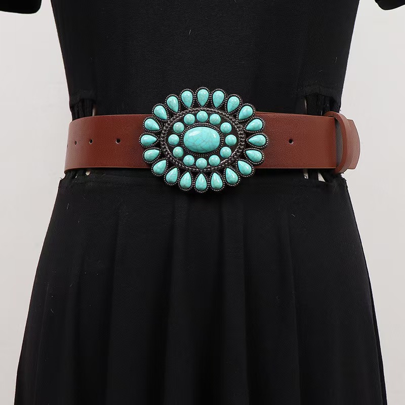 Ethnic Indian Fashion - 1 stuk etnische stijl ingelegde tailleketting,