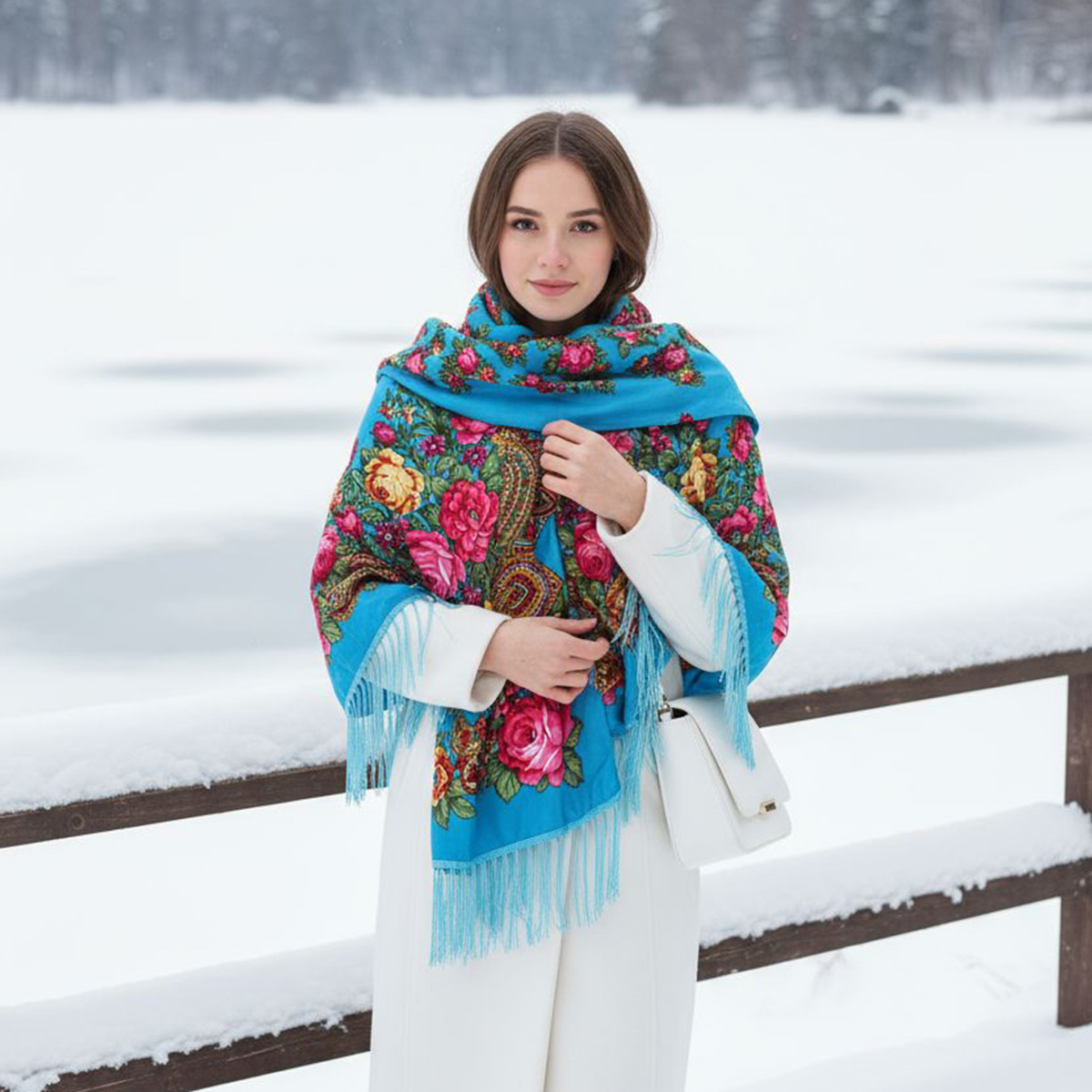 Women'S Ethnic Fashion Brands - Luxe gloednieuwe bloem retro etnische stijl