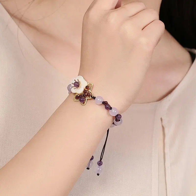 Ethnic Fashion Girls - Chinese Crystal Mori Armband Mori Girl