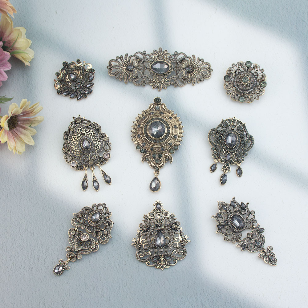 Ethnic Chic Fashion - Chique vintage Arabische Koerdische broche Gary