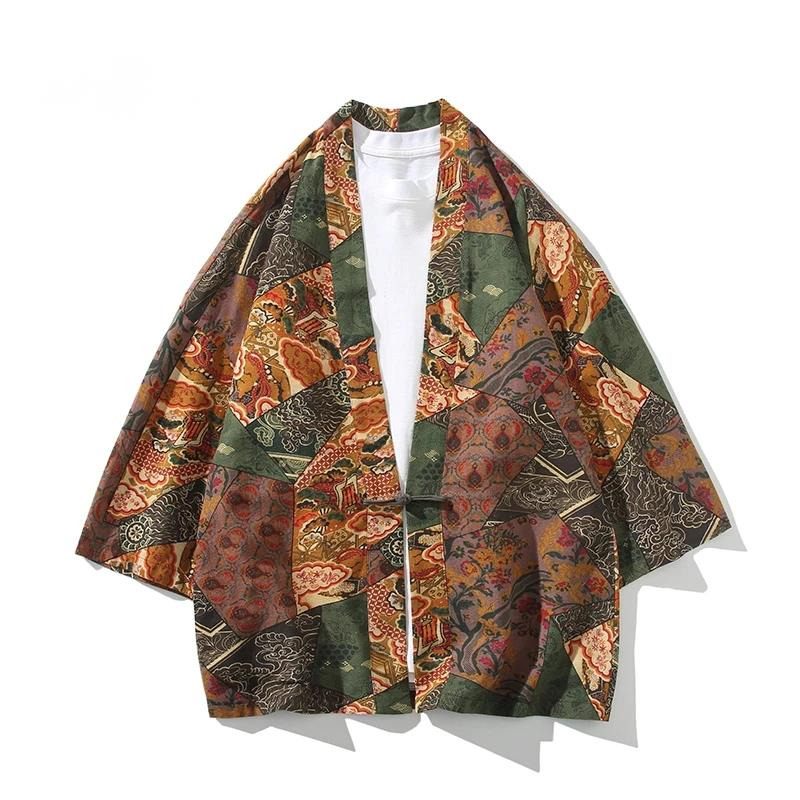 Ethnic Fashion In - Etnische stijl print yukata mannen vrouwen