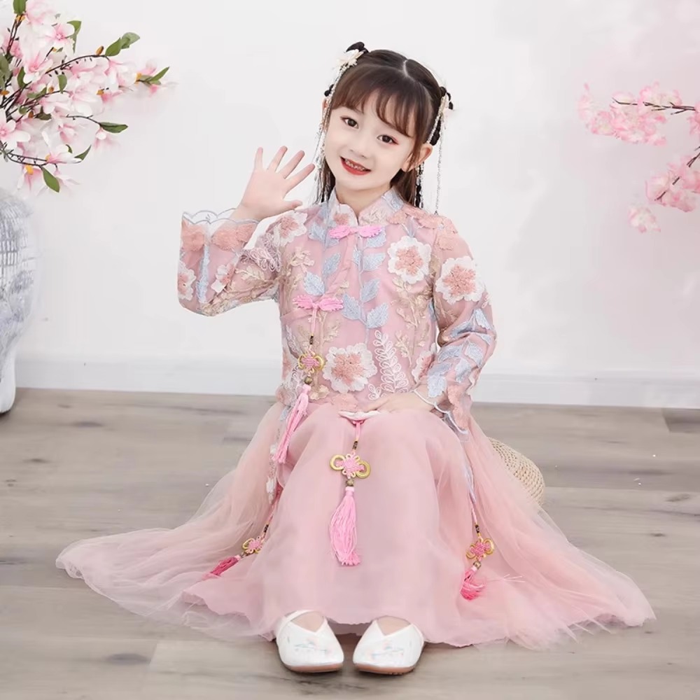 Kinderkleding Meisjesjurk Kind - Ethnic Wear For Kids Fashion Show recensie en prijs