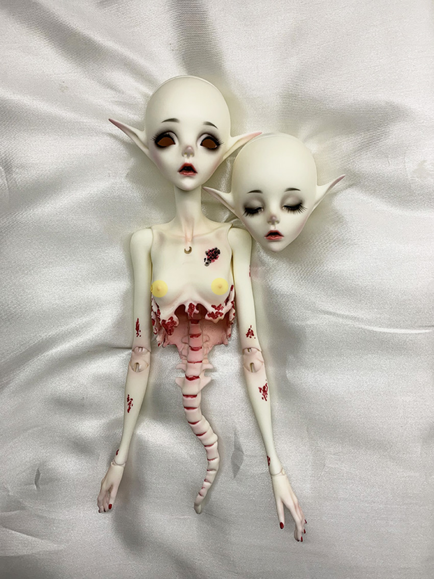 Zombies BJD SD Pop 1/6 Gezamen - Ethnic Fashion Model recensie en prijs