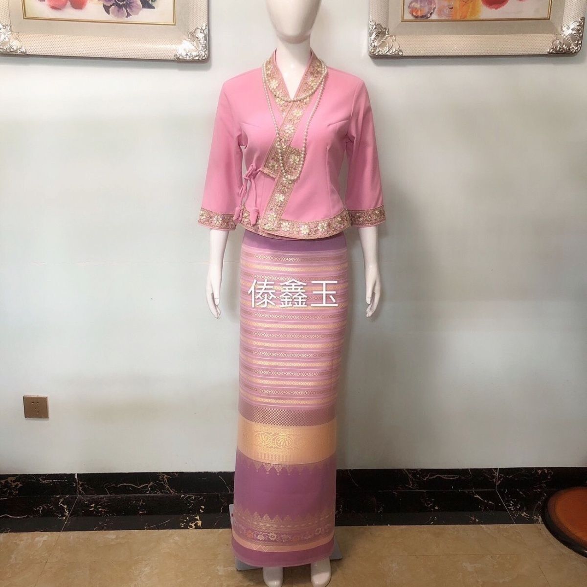 2pcsThailand Long-gyi Rok Dai  - Batik Sarong Wrap recensie en prijs