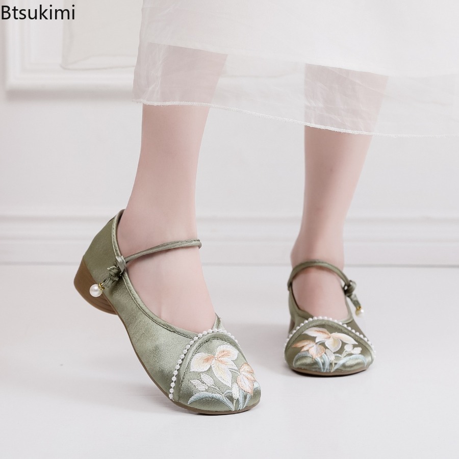 Mode geborduurde damesschoenen - Ethnic Fashion In recensie en prijs