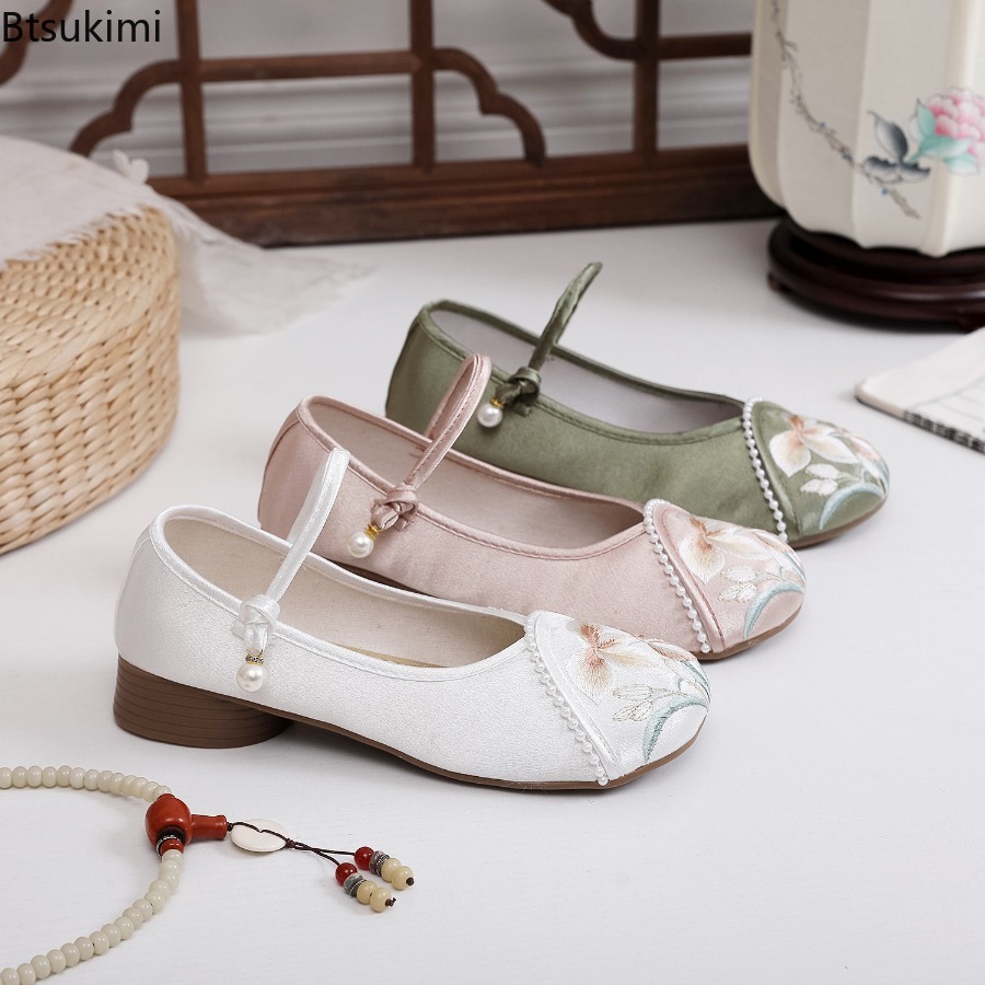 Mode geborduurde damesschoenen - Ethnic Fashion In recensie en prijs