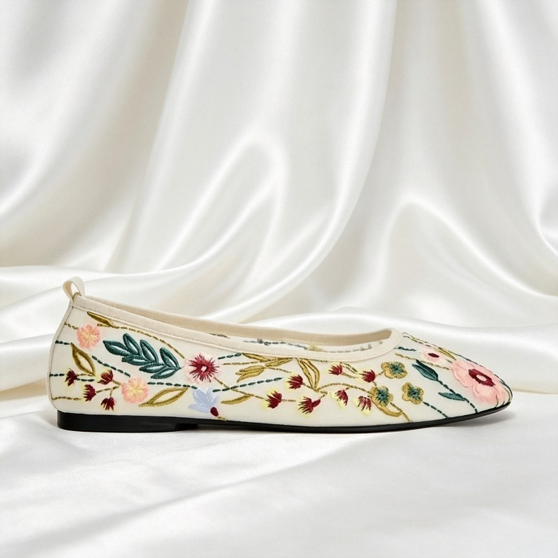 Ronde Neus Mesh Ballet Flats S - Women'S Ethnic Fashion Brands recensie en prijs