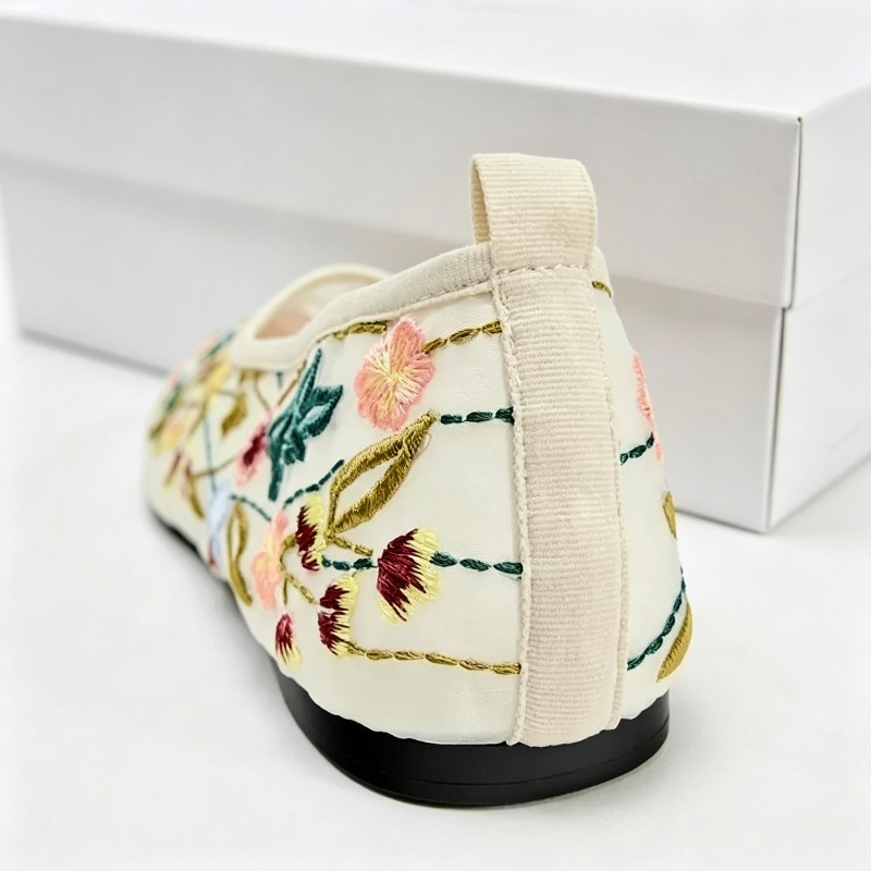 Ronde Neus Mesh Ballet Flats S - Women'S Ethnic Fashion Brands recensie en prijs