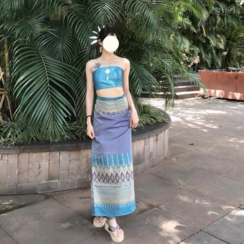 traditionele Thaise kleding vo - Batik Sarong Wrap recensie en prijs