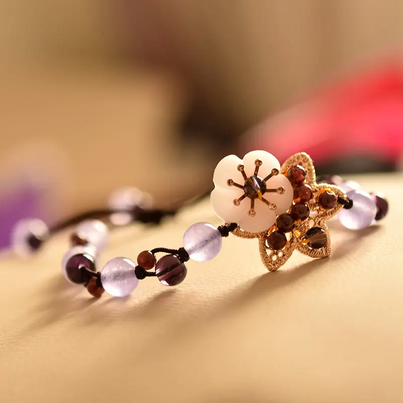 Chinese Crystal Mori Armband M - Ethnic Fashion Girls recensie en prijs