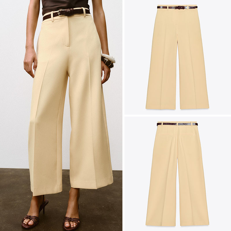 Hoge taille casual broek met w - New Ethnic Fashion recensie en prijs
