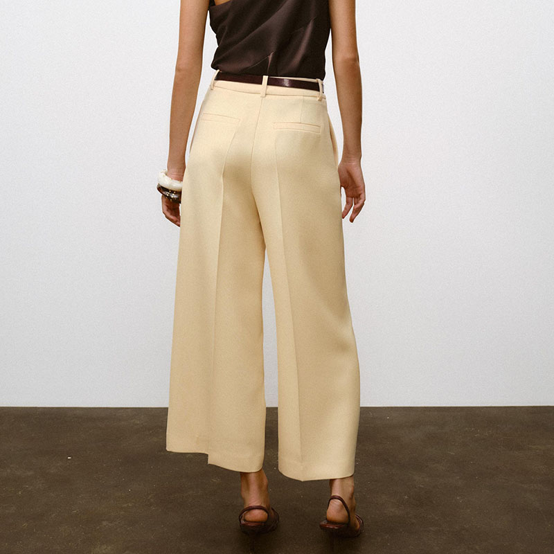 Hoge taille casual broek met w - New Ethnic Fashion recensie en prijs