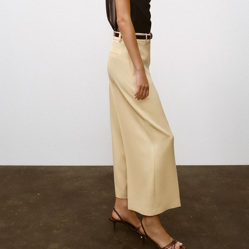 Hoge taille casual broek met w - New Ethnic Fashion recensie en prijs