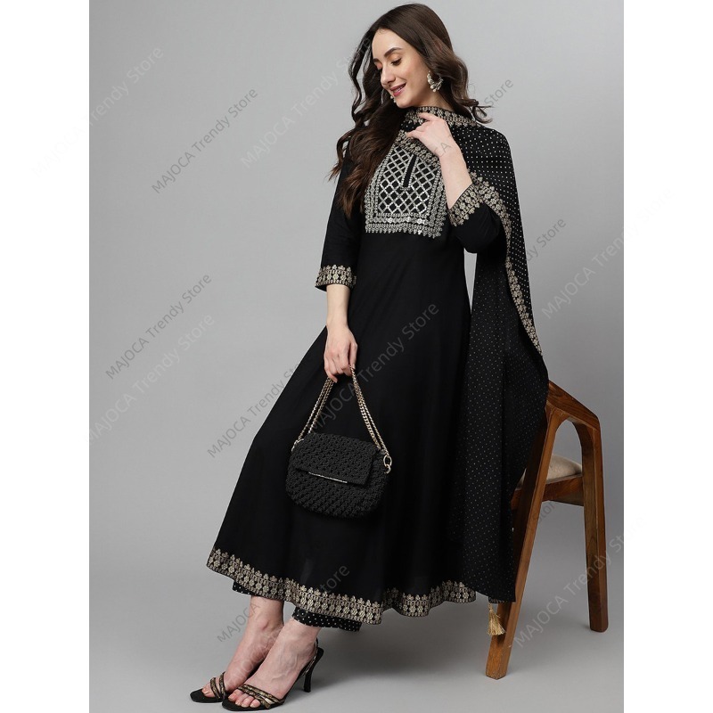 Indiaas-Pakistaanse damespak v - Salwar Kameez Set recensie en prijs