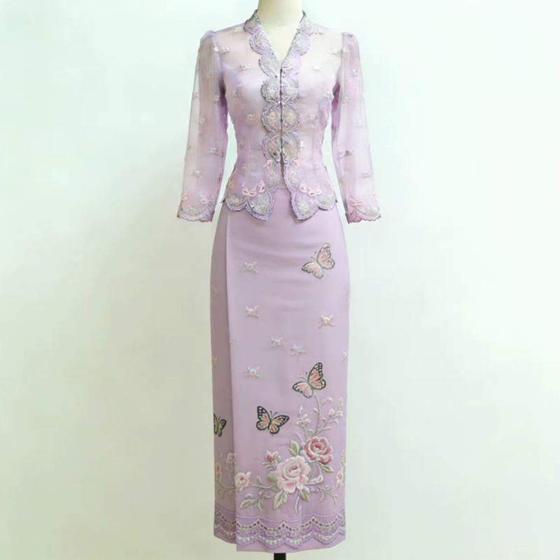 Little Nyonya Kledingset met v - Batik Sarong Wrap recensie en prijs