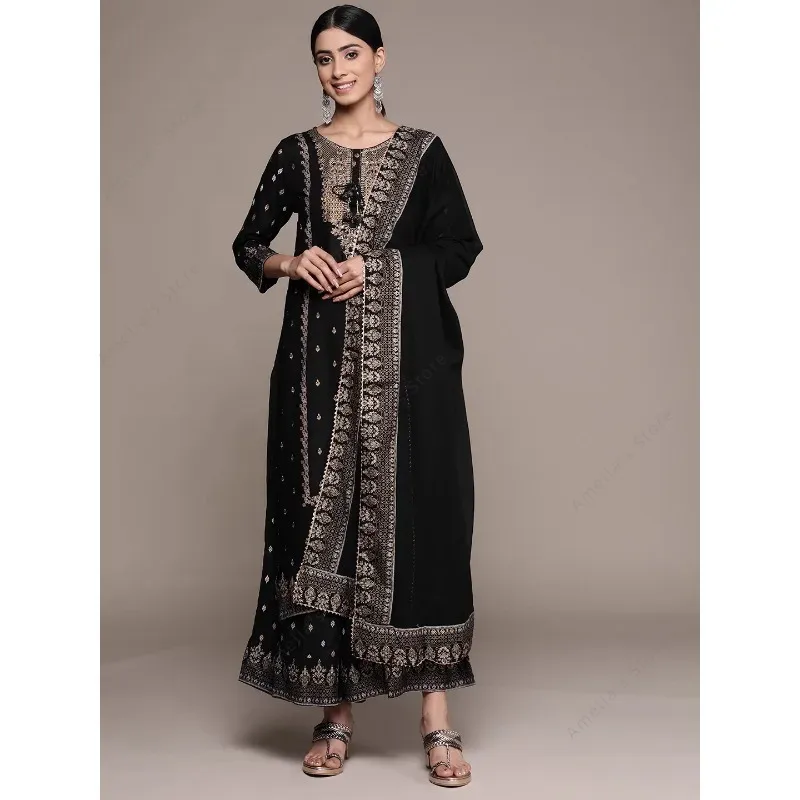 Indiase damesp Punjabi pak 3-d - Salwar Kameez Set recensie en prijs