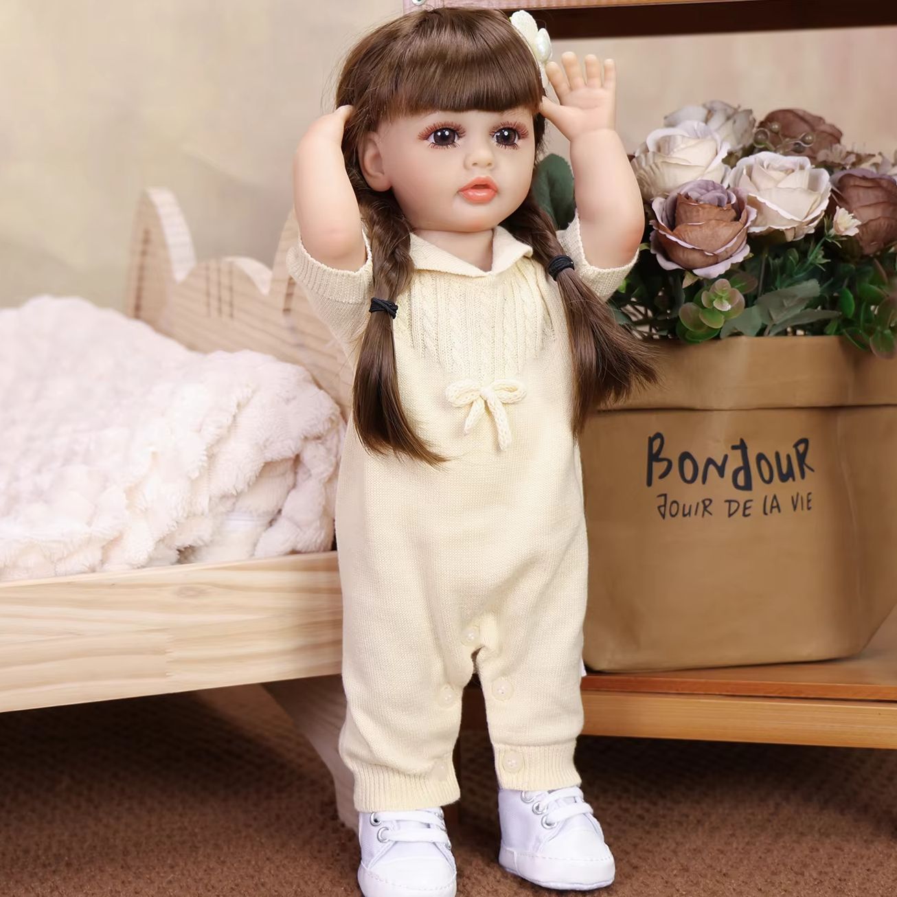 KEIUMI 43CM Reborn Bebe pop va - Ethnic Fashion Model recensie en prijs