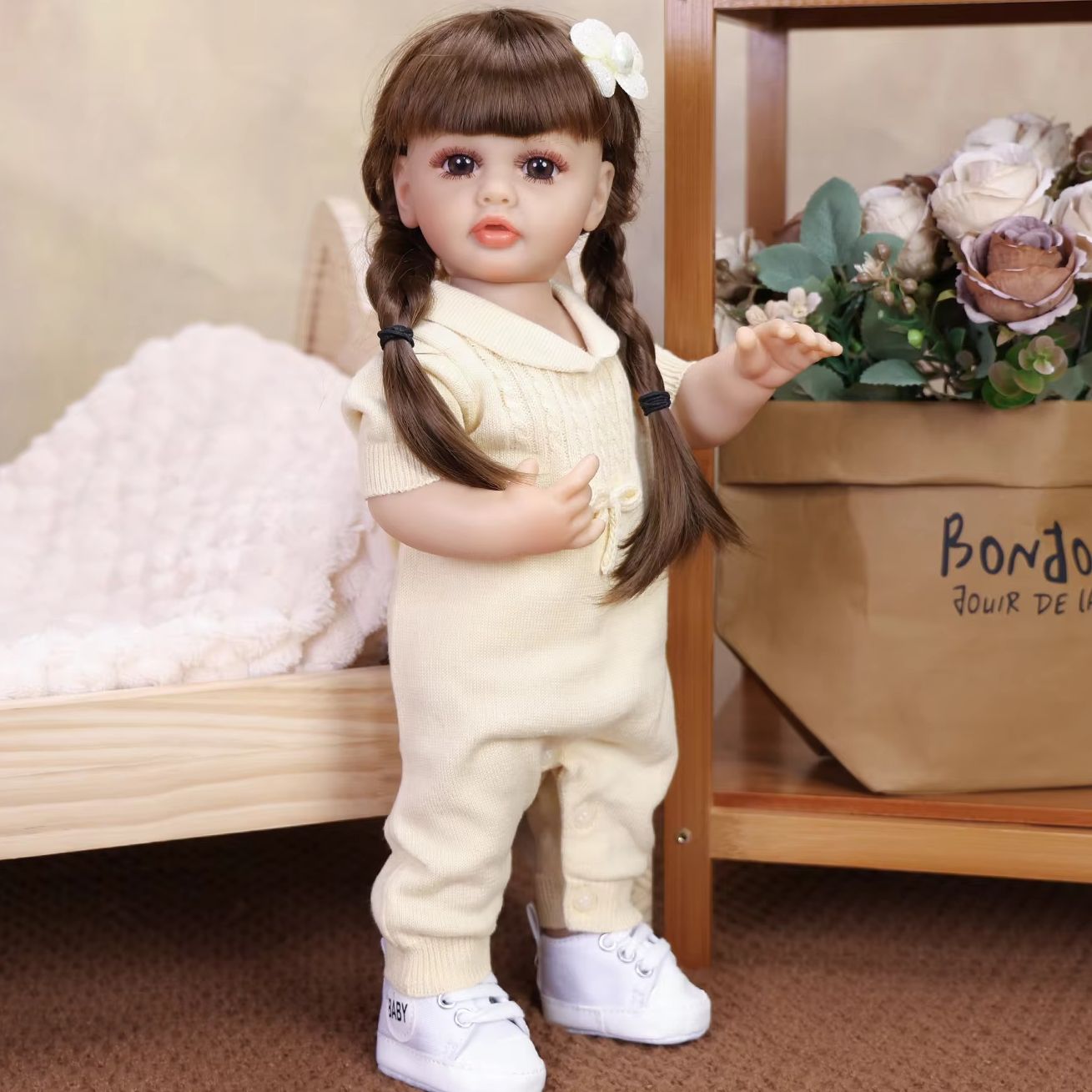KEIUMI 43CM Reborn Bebe pop va - Ethnic Fashion Model recensie en prijs