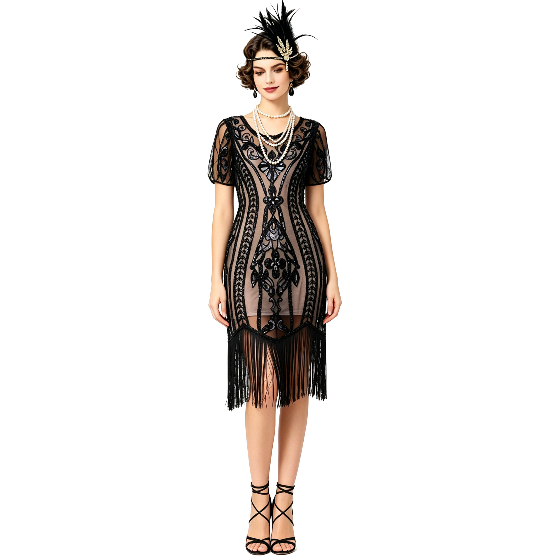 Nieuwe vintage paillettenjurk  - New Ethnic Fashion recensie en prijs