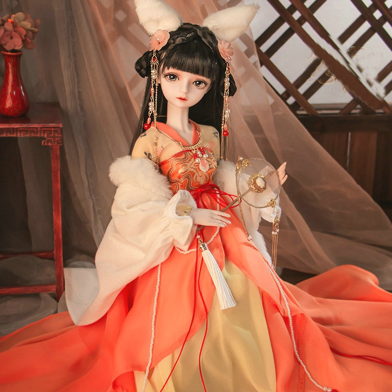 Handgemaakte 1/3 BJD poppen co - Ethnic Fashion Model recensie en prijs