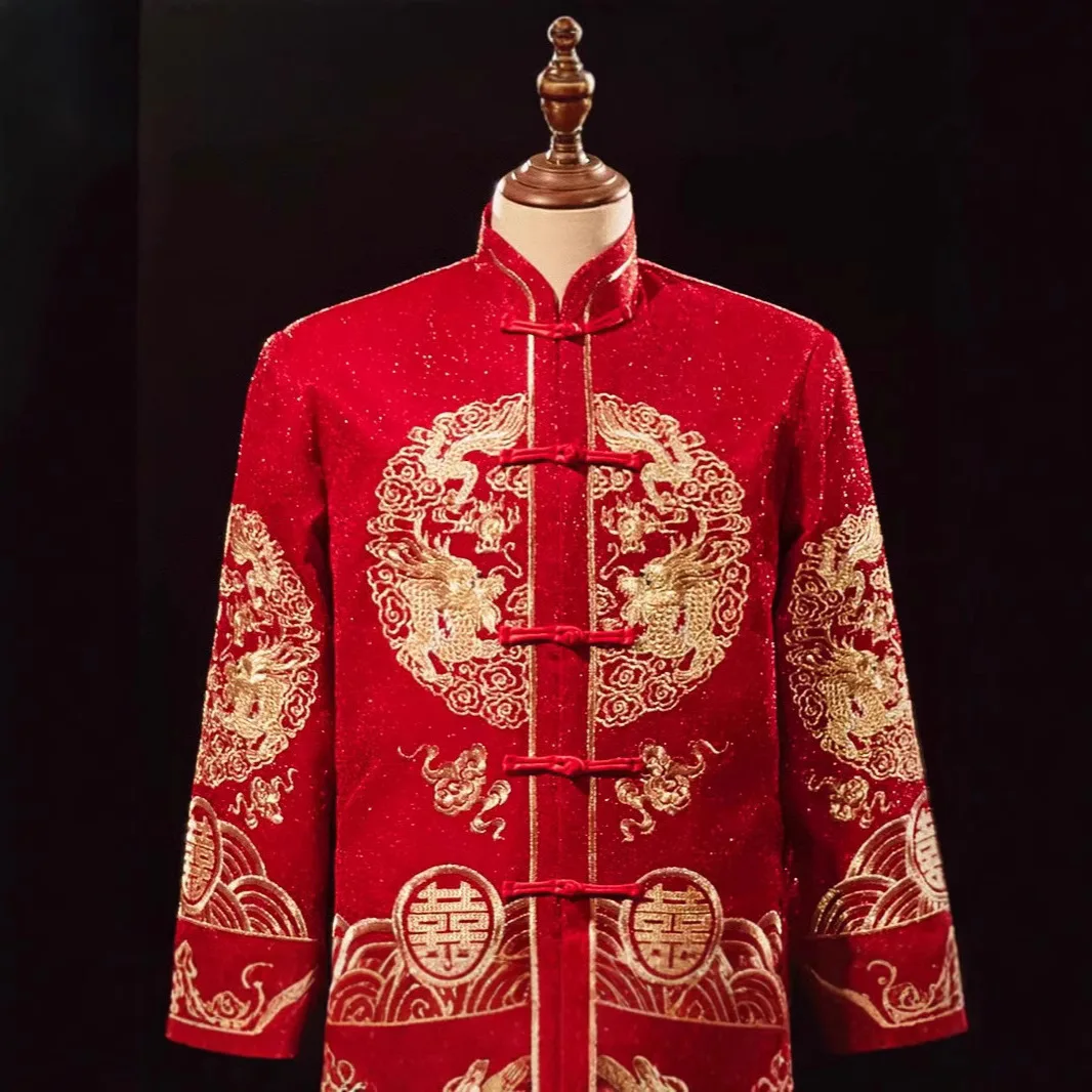 Borduurwerk Xiuhe Herenkleding - Salwar Kameez Set recensie en prijs