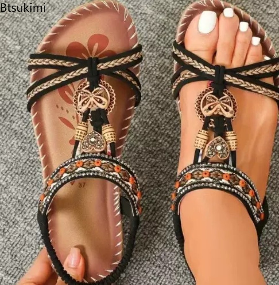 Vrouwen Boheemse sandalen Outd - Ethnic Fashion In recensie en prijs
