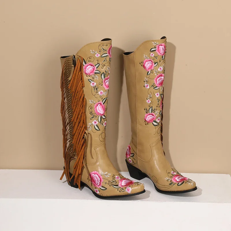 Mode Borduren Bloem Westerse K - Ethnic Fashion In recensie en prijs