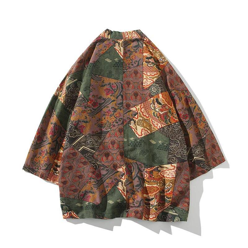Etnische stijl print yukata ma - Ethnic Fashion In recensie en prijs